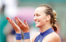  ??  ?? PETRA KVITOVA