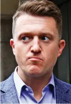  ??  ?? Found guilty: Tommy Robinson