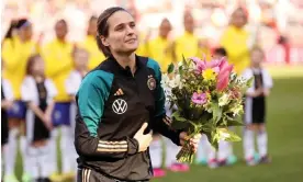  ?? Adam Pretty/Getty Images ?? Dzsenifer Marozsán played her last match for Germany against Brazil. Photograph: