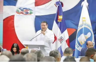  ?? F. EXTERNA ?? El secretario de finanzas del PRM, Eduardo Sanz Lovatón, durante taller.