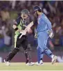  ??  ?? David Warner after he was stumped by MS Dhoni. —