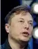  ??  ?? Visionario Elon Musk, 48 anni, fondatore e capo di Tesla e Spacex