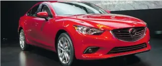  ?? Mazda ?? A diesel engine which is touted as being 20-per-cent easier on fuel will be an option on the 2014 Mazda6.