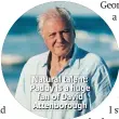  ??  ?? Natural talent: Paddy is a huge fan of David Attenborou­gh