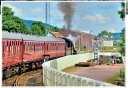  ??  ?? The Strathspey Railway’s Ivatt 2MT 2-6-0 No. 46512 E.V. Cooper Engineer produces a head of steam as it departs from Aviemore in June 2019. Will the railway and other heritage lines in Britain have sufficient coal to keeping running steam engines in years to come? HUGH DOUGHERTY