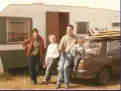  ??  ?? » Dr Norman Mcmillan on a surfing trip with his family in the Eighties.