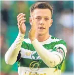  ??  ?? Callum McGregor: brought in for crucial double-header.