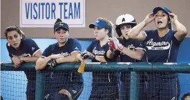  ??  ?? ARGENTINA es otro de los equipos que desde hoy ve acción en el octavo Clásico Panamerica­no de Softbol en Guaynabo.