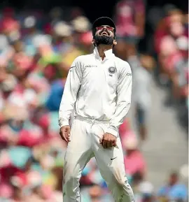  ?? GETTY IMAGES ?? Indian captain Virat Kohli has never been one to hide his emotions and will miss the ‘‘magical moments’’ a lively crowd can help produce.