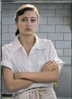  ?? Starz ?? Ella Purnell as Tess in “Sweetbitte­r.”