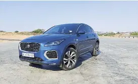  ?? ?? The E-Pace is competitiv­e but lacks the Jaguar mystique.