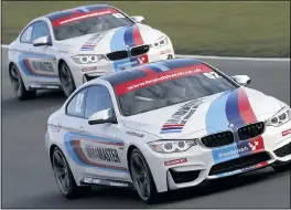  ??  ?? Instructor session helps drivers to get to grips with Brands circuit