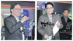  ?? ?? FORMER Justice Secretary Menardo Guevarra, Silvestre Bello III.