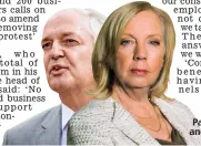  ?? ?? Woke warriers: Paul Polman and Deborah Meaden