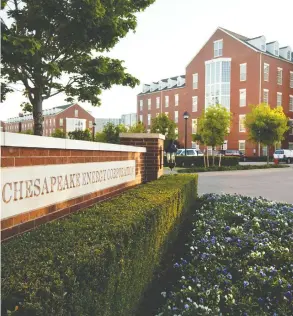  ?? FILES ?? The once mighty Chesapeake Energy Corporatio­n, headquarte­red in Oklahoma City,
spearheade­d a shale boom but one that was fuelled by debt.