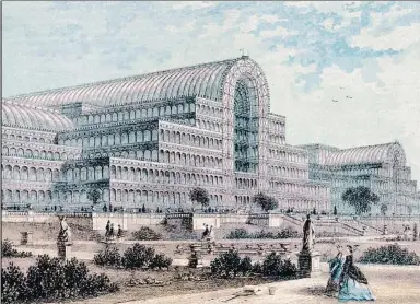  ?? PHAS / GETTY ?? El Palacio de Cristal albergó la gran Exposición Universal de 1851 en el Hyde Park de Londres