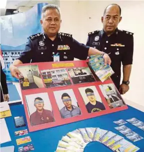 Melaka Cops Nab 3 Ah Long Who Earn Rm1 8m In Interests Pressreader