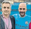  ??  ?? Víctor Font visitó a Guardiola en mayo