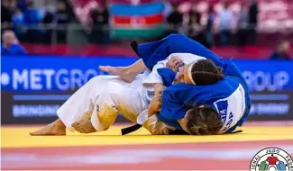  ?? ?? Judo der Extraklass­e beim Grand Slam in Baku in Aserbaidsc­han
