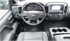  ??  ?? 2018 Chevrolet Silverado 2500 features supportive seats, lots of storage and a roomy second row.