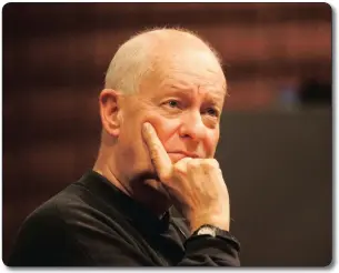  ??  ?? TONGUE AND CHEEK: Pieter-Dirk Uys is a multifacet­ed author, actor, activist and philanthro­pist.