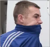  ??  ?? Keith Brady who denies the murder of Martin Kivlehan but has admitted manslaught­er.