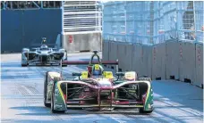  ??  ?? Lucas di Grassi of Team ABT Schaeffler Audi Sport is the 2017 FIA Formula E champion.