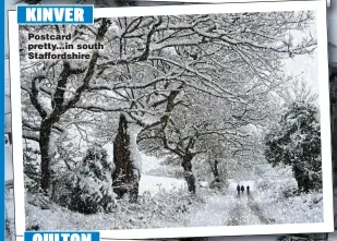  ??  ?? KINVER
Postcard pretty... in south Staffordsh­ire