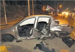  ??  ?? Accidentes. La mayoría de fallecidos y lesionados durante las vacaciones fueron por accidentes de tránsito.