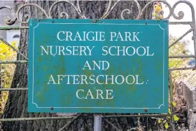  ??  ?? Under fire Craigie Park Nursery