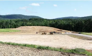  ?? The Sentinel-Record/File photo ?? ■ An area of phase two at Cedar Glades Landfill is shown in May 2015.