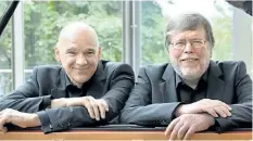  ?? SUPPLIED PHOTO ?? Piano duo Anagnoson and Kinton will take to the stage at FirstOntar­io Performing Arts Centre Friday. More listings can be found on our website.