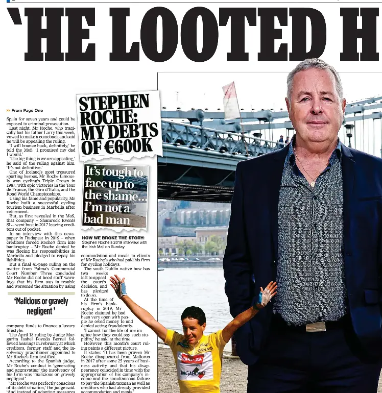 STEPHEN ROCHE IS GUILTY OF FRAUD - PressReader