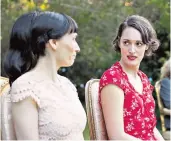  ??  ?? Privilege: Isobel Waller-bridge, above, describes her time living and working with younger sister Phoebe, together left, on Fleabag, above, as the happiest of their lives