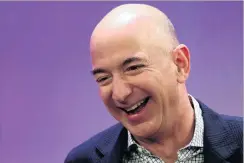  ?? PHOTO: REUTERS ?? Top of the pile . . . Jeff Bezos tops a list of the world’s richest people with a fortune worth $NZ121 billion.