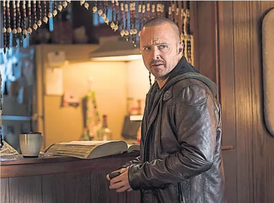  ?? (NETFLIX) ?? Alma en pena. Aaron Paul vuelve a ponerse en los zapatos de Jessie, el personaje que le cambió la vida.