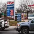  ?? Manuel Balce Ceneta/Associated Press ?? Gasoline prices at a northwest Washington gas station range from $4.69 to as much as
$5.89 a gallon for premium.