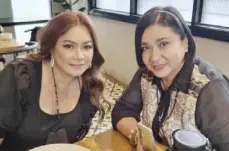  ?? FACEBOOK PAGE ?? Dina and Alma Moreno are bestfriend­s-turned-rivals in the sitcom.
—PHOTOS FROM TV5’S