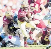  ?? MICHAEL CHANG/GETTY IMAGES ?? FSU running back Dalvin Cook says it’s up to the entire offense to help the Seminoles score early.