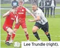  ?? ?? Lee Trundle (right).