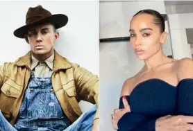  ?? ?? Channing ahora está con Zoë Kravitz.