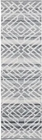  ??  ?? Aztec indoor-outdoor runner rug, £52, John Lewis
