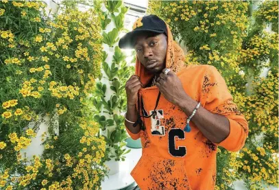  ?? Photo by F4D Studios, provided by Ietef Vita ?? Rapper and vegan chef Ietef Vita, who was a guest of Michelle Obama at the White House in 2015, is in talks with Public Enemy’s Chuck D and others about collaborat­ing on protest music.