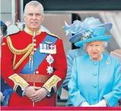  ?? ?? Prince Andrew ‘talked his mother around’, according to a source