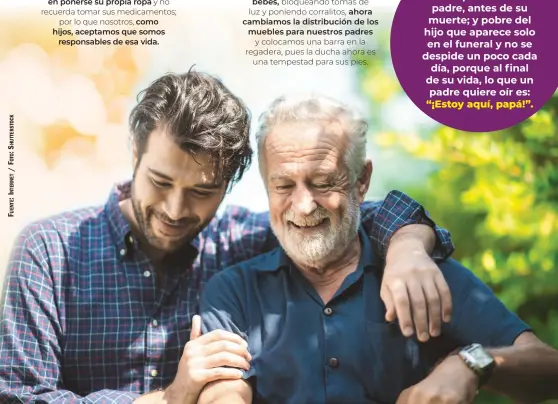 Cuando el hijo se convierte en el padre de su padre - PressReader