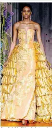  ??  ?? Guo Pei: Die Chinesin hat auch schon Rihanna eingekleid­et