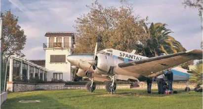  ?? Foto: Museo Aeronáutic­o ?? Diese „Finca“ist das erste Terminal von Málaga, heute Luftfahrtm­useum.