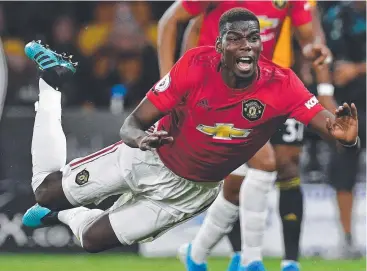  ?? Picture: AFP ?? TARGETED: Manchester United's French midfielder Paul Pogba has copped it from trolls.