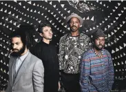  ?? Pierrick Guidou ?? Sons of Kemet has honed a dense, percussion­driven rhythmic feel from reggae and carnival.