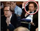  ??  ?? EYE-POPPING: ASI official Peter Young, circled, as Ian gives evidence